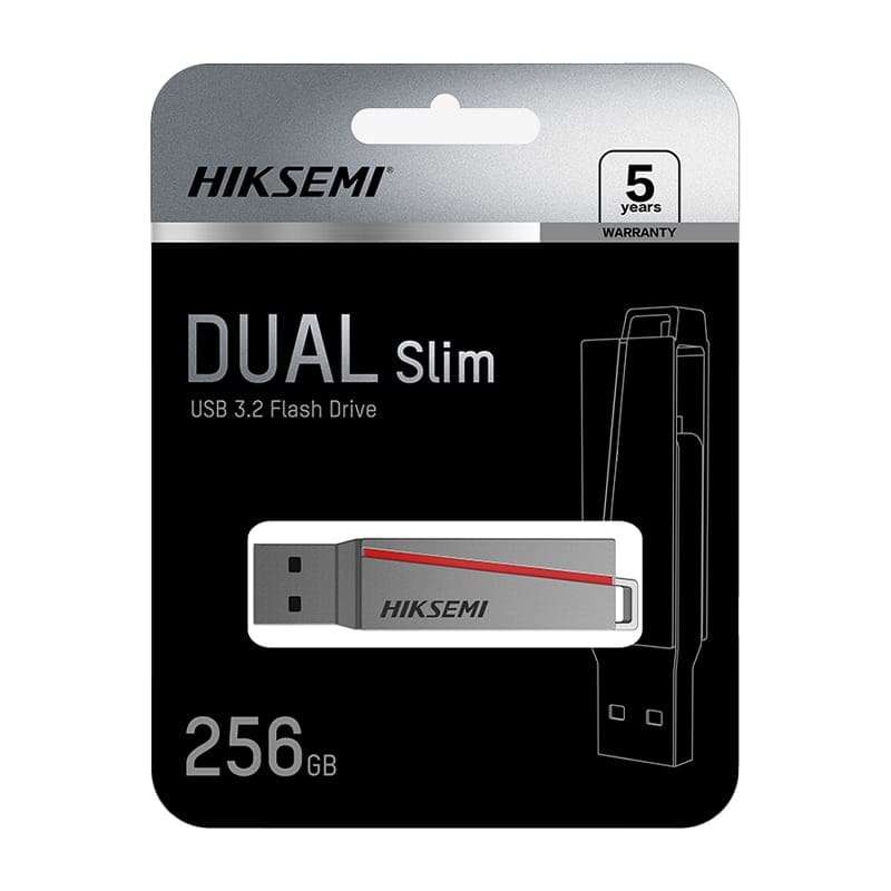 32GB HIKSEMI Dual Slim USB3.2 Flash Drive