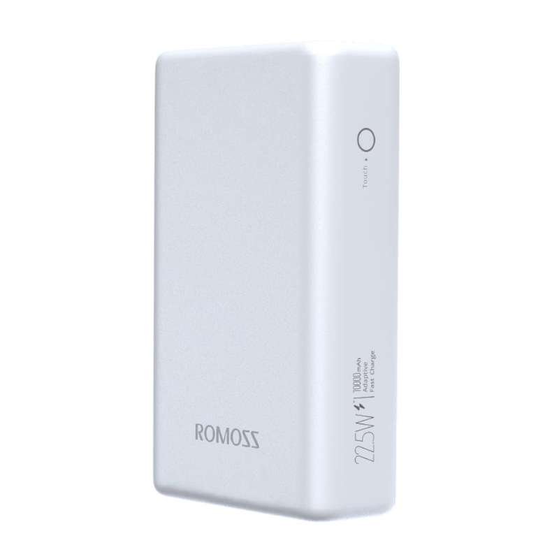 Romoss PAC10 10000mAh 20W Fast Charge Power Bank  White