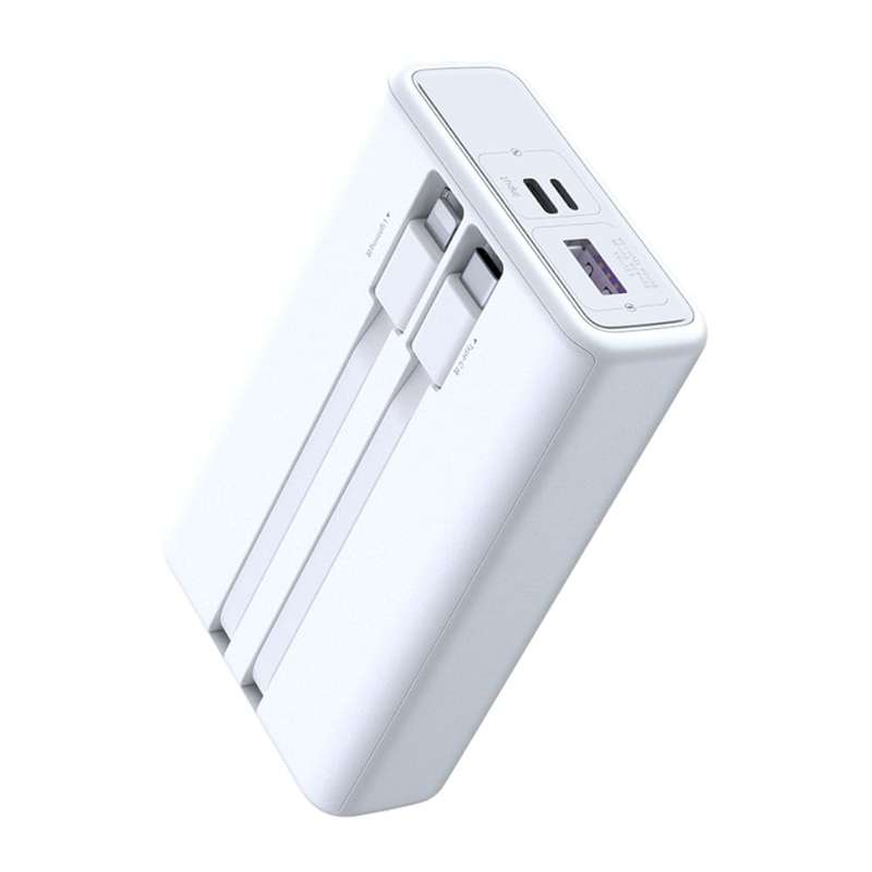 Romoss PAC10 10000mAh 20W Fast Charge Power Bank  White