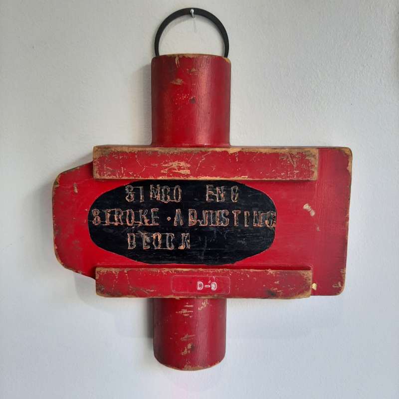 Red hanging Stroke Block shapes