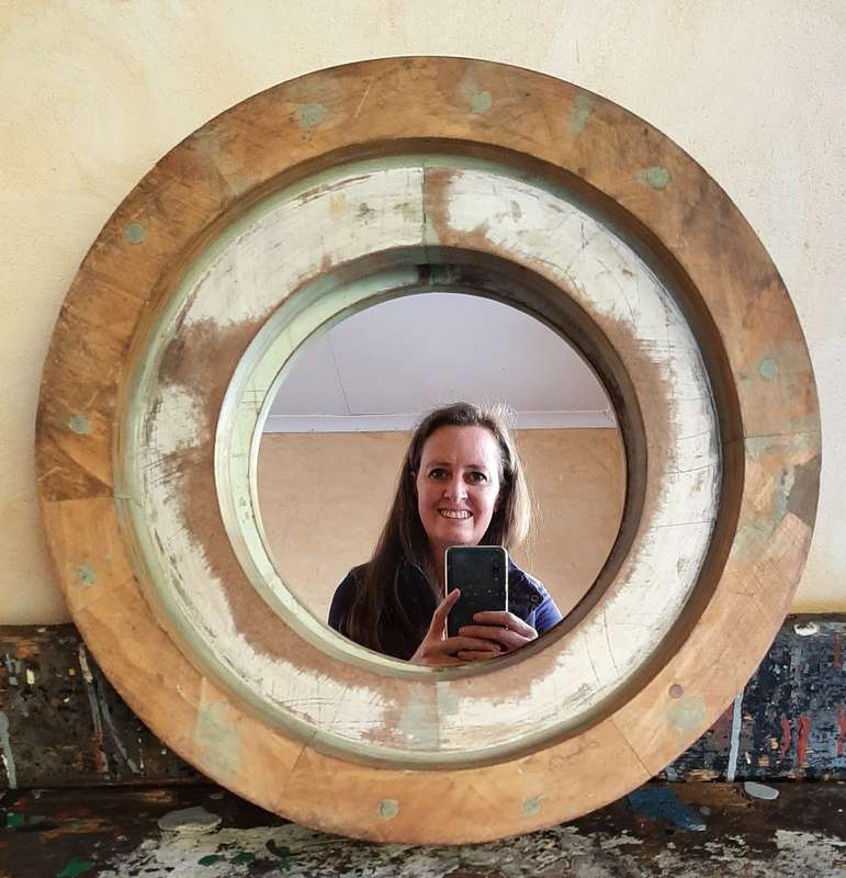 Worm Wheel Mirror