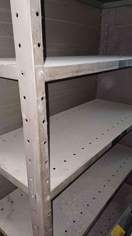Shelving - Metal, heavy duty