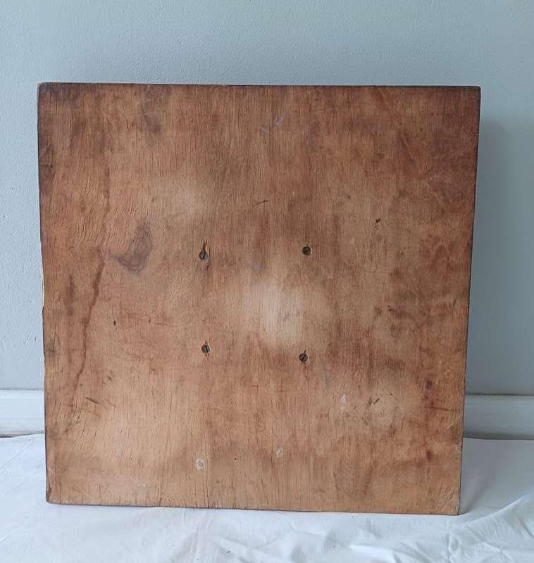 Red three dot - wood wall hanging
