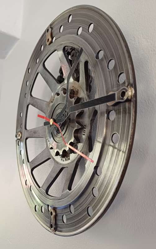 Brake Disc Clock