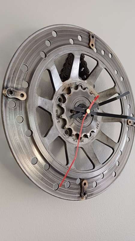 Brake Disc Clock