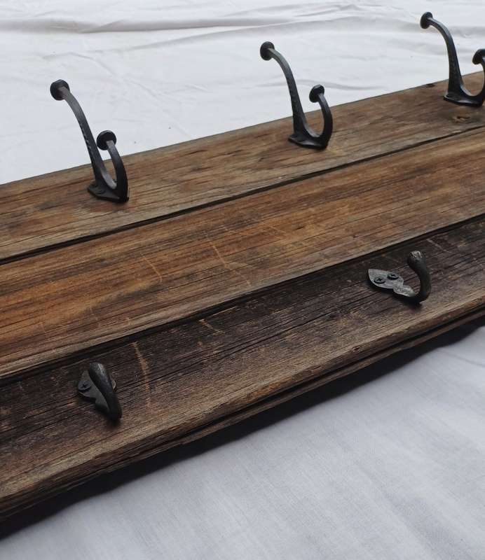 Vintage 1960s Bedford Truck Mud Room Hook Hanger