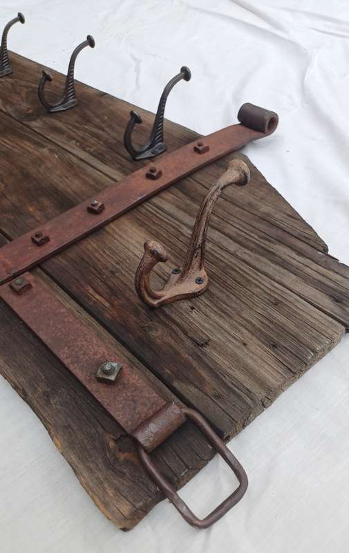 Vintage 1960s Bedford Truck Mud Room Hook Hanger