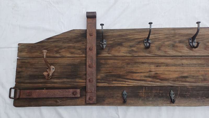 Vintage 1960s Bedford Truck Mud Room Hook Hanger