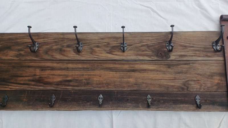 Vintage 1960s Bedford Truck Mud Room Hook Hanger