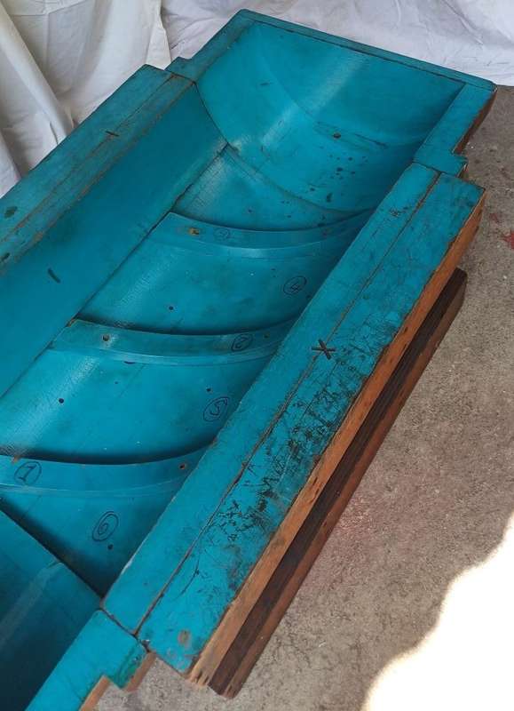 Blue Puzzle Coffee Table