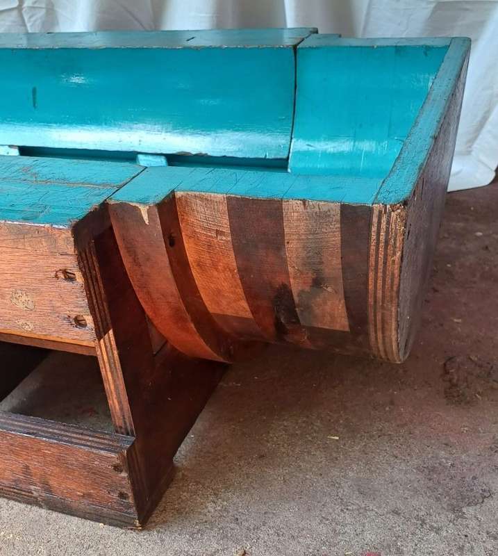 Blue Puzzle Coffee Table