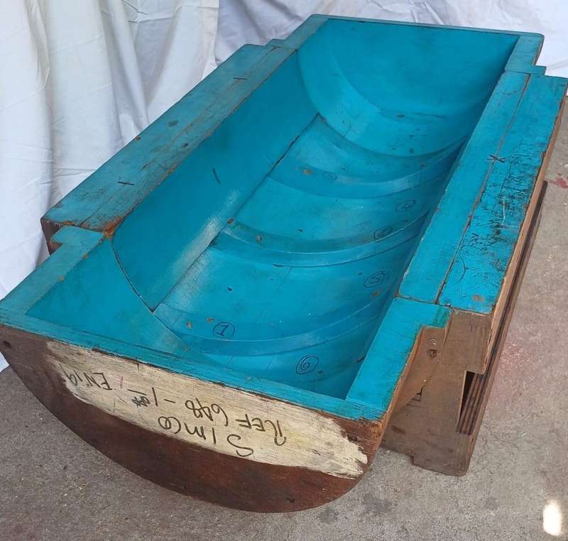 Blue Puzzle Coffee Table