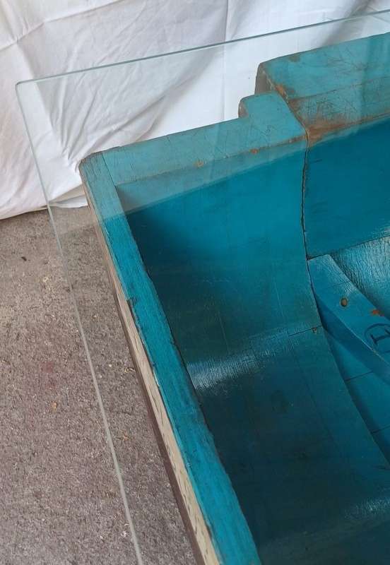Blue Puzzle Coffee Table