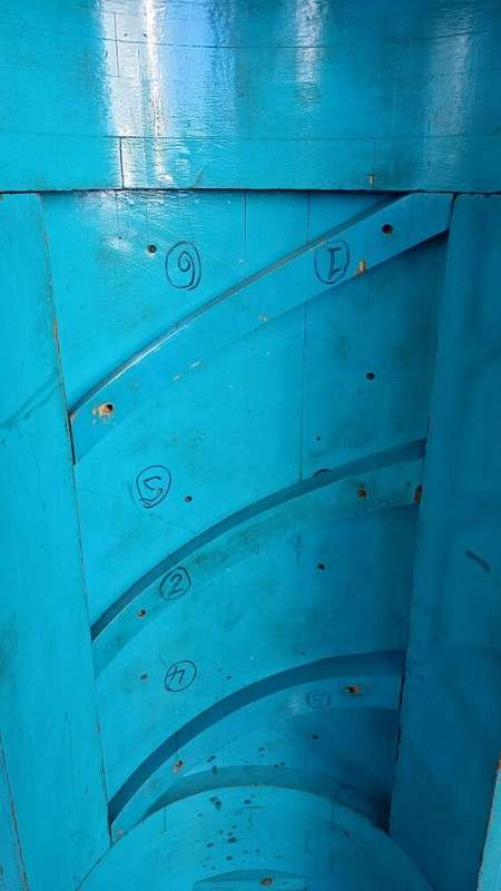 Blue Puzzle Coffee Table