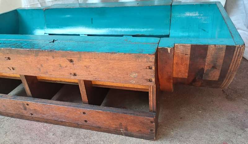 Blue Puzzle Coffee Table