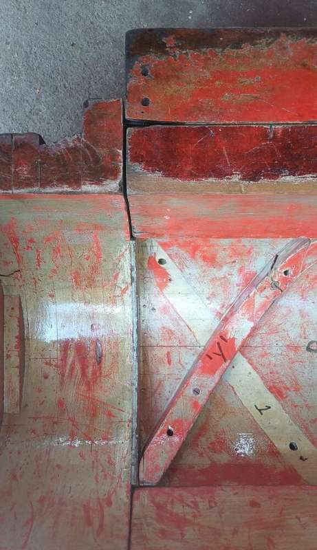 Red Puzzle Coffee Table