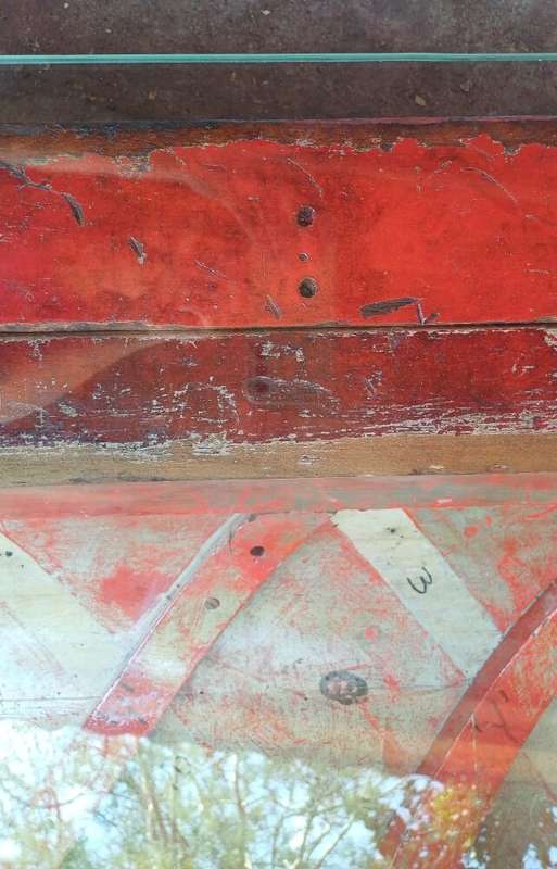 Red Puzzle Coffee Table