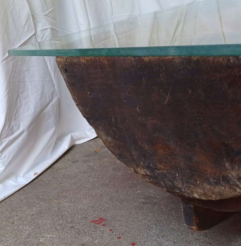 Red Puzzle Coffee Table