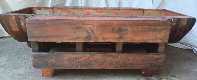 Red Puzzle Coffee Table