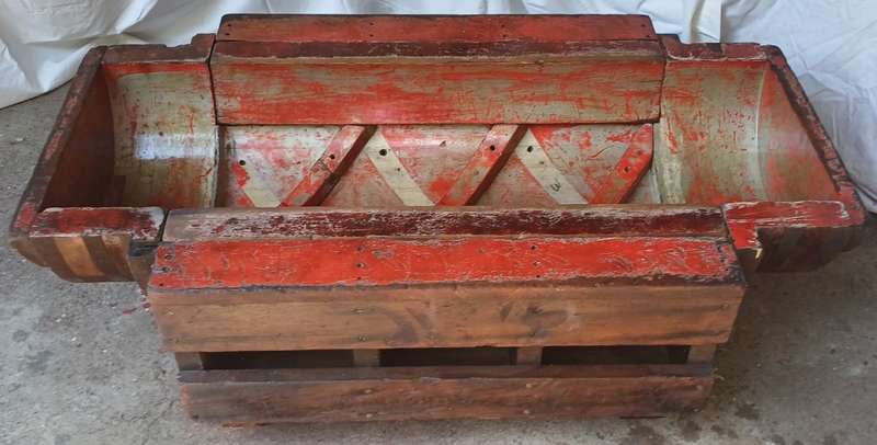 Red Puzzle Coffee Table