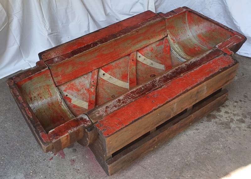 Red Puzzle Coffee Table