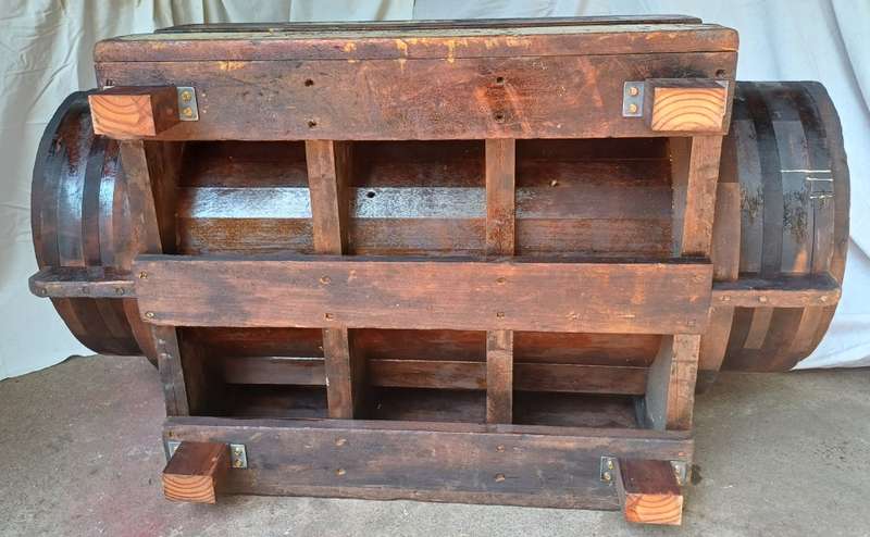 Red Puzzle Coffee Table