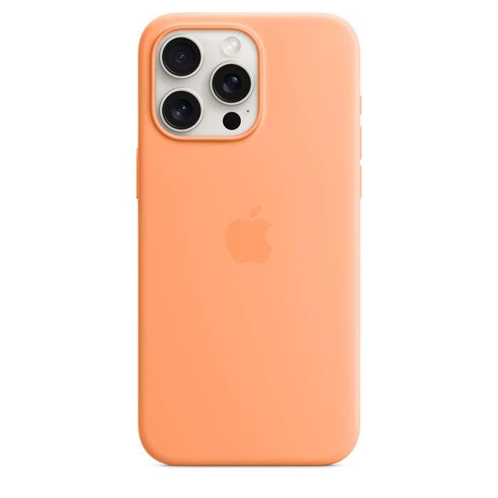 Apple iPhone 15 Pro Max Silicone Case with MagSafe