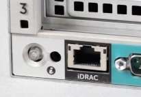 image of dell r720 idrac port