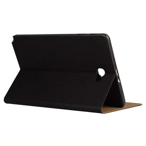 TUFF-LUV Faux Leather Flip case for Samsung Galaxy Tab A 10.1 (P580 P585 2016) S-Pen - Black