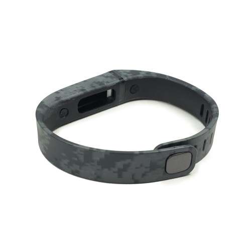 Tuff-Luv Adjustable Strap / Wristband and Clasp for the Fitbit Flex - Large - Camo