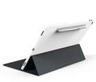 SWITCHEASY CoverBuddy for the Apple iPad Pro 12.9" - Back Cover with Pencil Holder - Translucent Bla