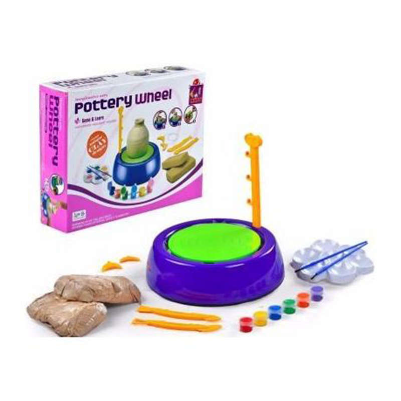 Pottery Wheel & Splash Art Studio Set - Kids Creative Toy