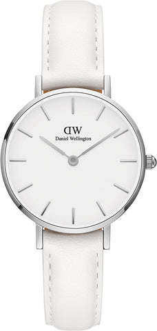 Daniel Wellington Women's Watch - Bondi White Leather (DW00100250)