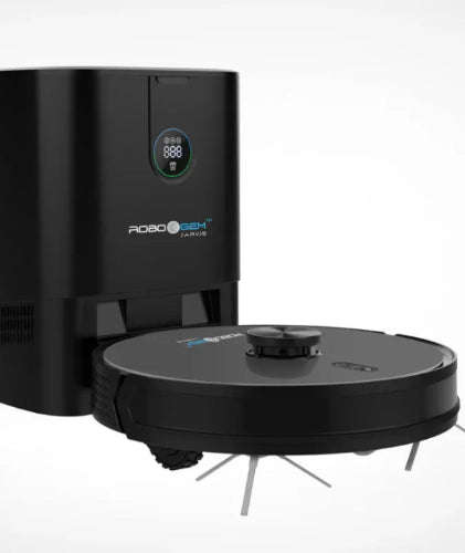 RoboGem Jarvis Robotic Vacuum Cleaner - 2025 Model - Reconditioned - 6 Month warranty