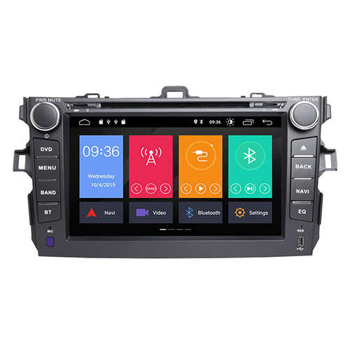 Toyota Corolla Professional Quest 2007 - 2016 Android 8 inch GPS Navigation DVD Bluetooth Radio Unit