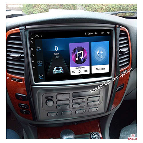 Toyota Land Cruiser 100 2003 - 2008 Android GPS Navigation Bluetooth Radio Unit System