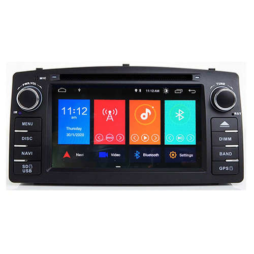Toyota RunX Corolla 2003 - 2006 DVD GPS Navigation Bluetooth Radio Unit System