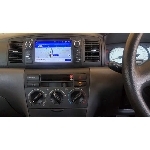 Toyota RunX Corolla 2003 - 2006 DVD GPS Navigation Bluetooth Radio Unit System