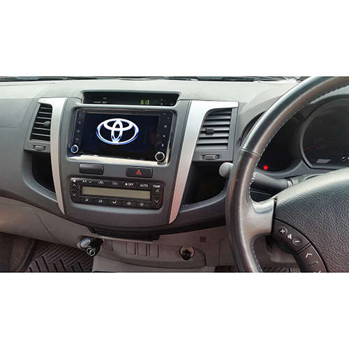 Toyota Hilux Fortuner Double Din Android Touch Screen GPS Navigation Bluetooth USB Radio Unit With C