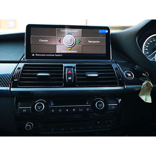 10.25 inch BMW X5 E70 X6 E71 2007 2013 Android GPS Navigation Bluetooth USB Radio Unit System