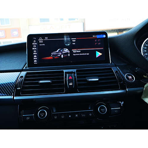 10.25 inch BMW X5 E70 X6 E71 2007 2013 Android GPS Navigation Bluetooth USB Radio Unit System