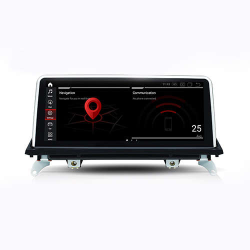 10.25 inch BMW X5 E70 X6 E71 2007 2013 Android GPS Navigation Bluetooth USB Radio Unit System