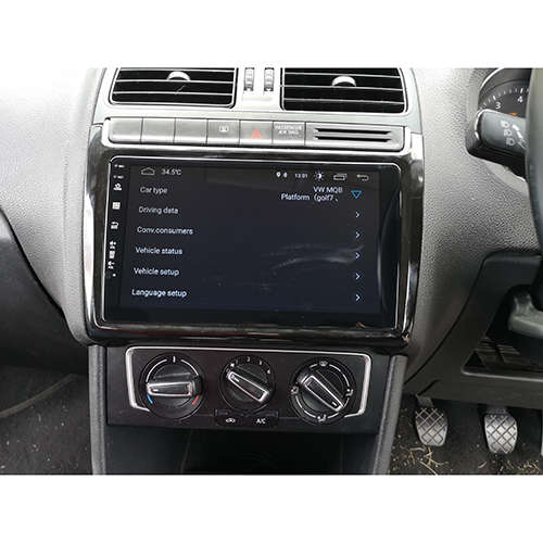 Volkswagen VW Polo 7 TSI 2014 - 2017 Android Touch Screen GPS Navigation Bluetooth Radio Unit System
