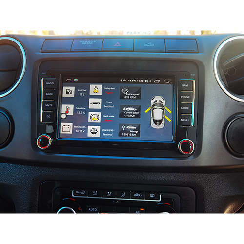 Volkswagen VW Polo Golf 5 6 Jetta 5 6 Amarok Caddy Transporter Kombi 7 inch Android GPS Navigation B