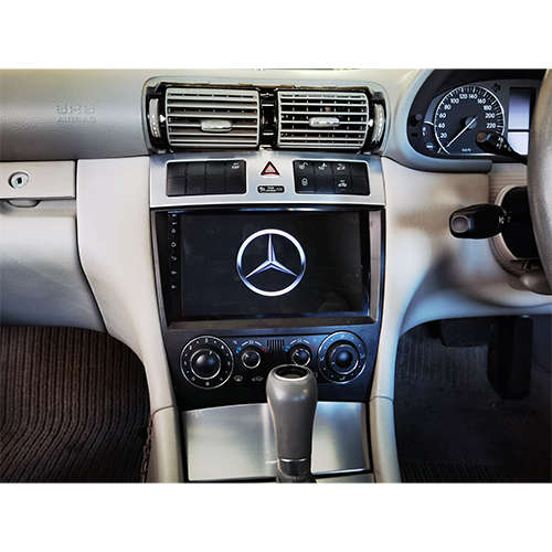Mercedes Benz C-Class W203 2004 - 2007 CLK W209 9 inch Full Touch Navigation Bluetooth Radio Unit