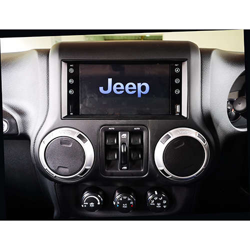 Jeep Wrangler Grand Cherokee Compass Commander Chrysler Dodge Android GPS Navigation Bluetooth Radio