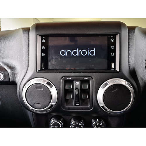 Jeep Wrangler Grand Cherokee Compass Commander Chrysler Dodge Android GPS Navigation Bluetooth Radio