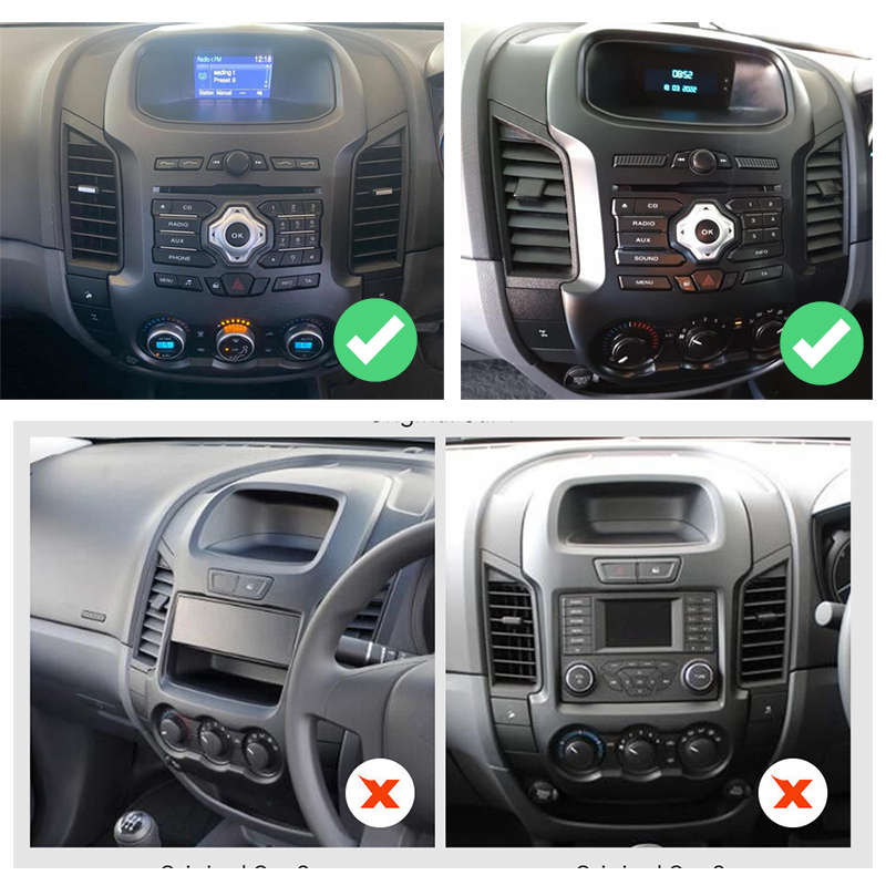 High Spec Ford Ranger T6 2011 to 2015 Android Navigation Radio With Carplay