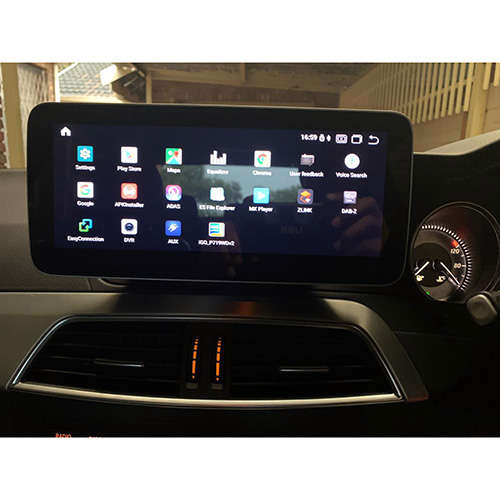 Mercedes Benz C-Class W204 2011 - 2014 Android 10.25 inch GPS Navigation Bluetooth Radio Unit