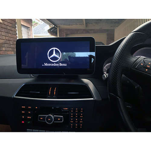 Mercedes Benz C-Class W204 2011 - 2014 Android 10.25 inch GPS Navigation Bluetooth Radio Unit